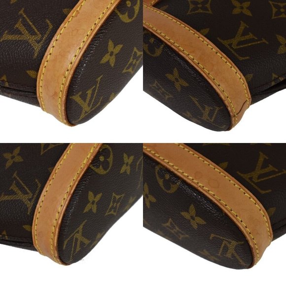 Auth LOUIS VUITTON BABYLONE Shoulder Bag Monogram Leather Brown France - Picture 12 of 16